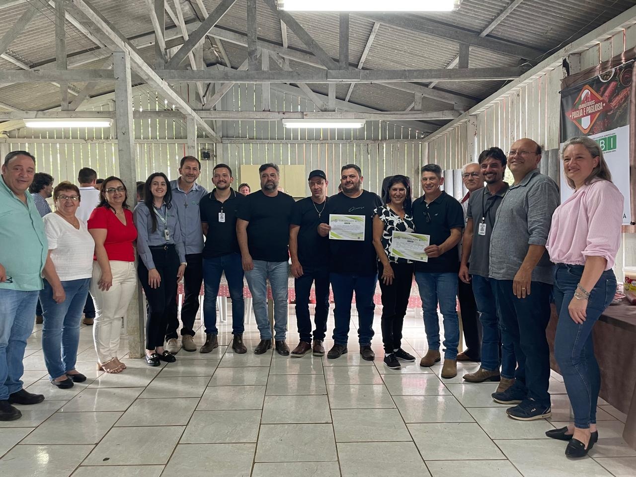 Empresas de General Carneiro Recebem Certificação SISBI